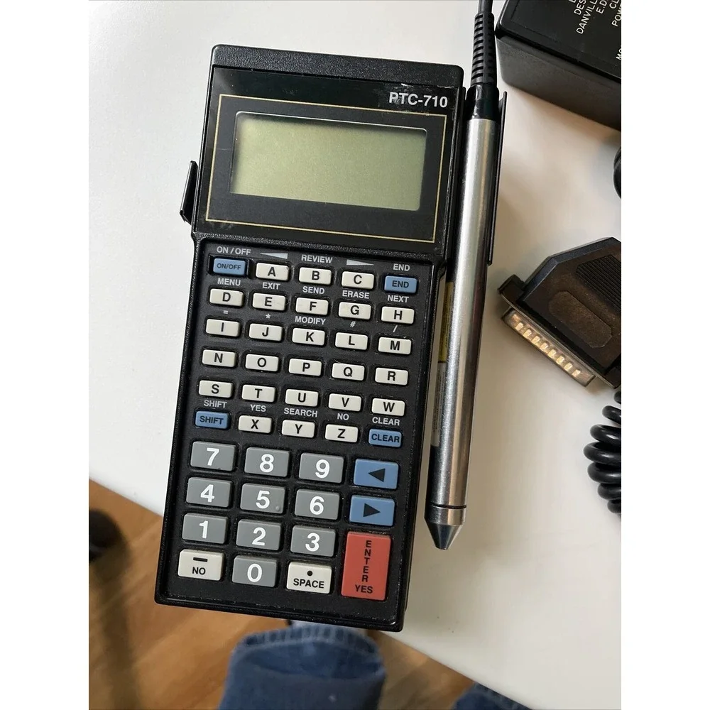 SYMBOL TELXON PTC-710 HAND HELD BAR CODE SCANNER